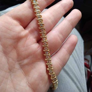 14k tennis bracelet